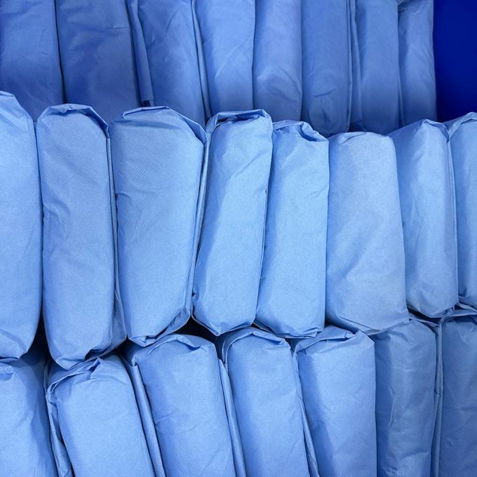 Medical Washed Consumable Sterile Gauze Swab Abdominal Pads with Blue ...