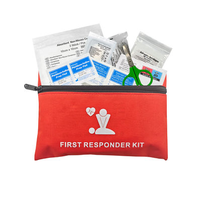 Buy Wholesale 1680D Oxford Fabric Portable Family First Aid Bag Waterproof Mini Home First Aid Bag Kit and Customize online manufacture