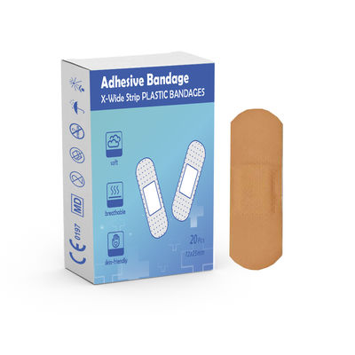 Buy Adhesive Bandage Sterile Flexible Fabric Adhesive Bandages, Comfortable Flexible Protection & Wound Care for Minor Cuts & Scrape online manufacture
