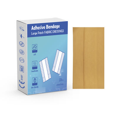 kaufen 10*6cm Antiseptisches PE wasserdichtes Flex-Fabric Pflaster zum Schutz vor Schürfungen und Schnitten online manufacture