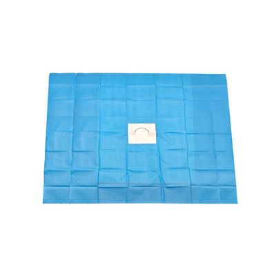 kupować Wysokiej jakości Cena Konkurencyjna Do użytku medycznego Absorbent Non Woven + PE Jednorazowa drapa chirurgiczna z klejem online manufacture