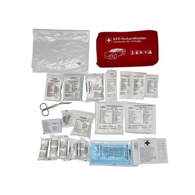 Buy Safety Vehicle First Aid Kit Automotive Rescue First Aid Kit DIN13164-2022 online manufacture