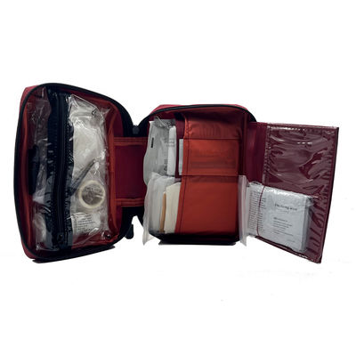 Buy Red Emergency Outdoor First Aid Kit Injuries Emergencies Travel First Aid Kit online manufacture