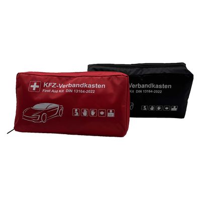 Buy Red Blue Survival Vehicle First Aid Kit 28pcs Vehicle Trauma Bag online manufacture