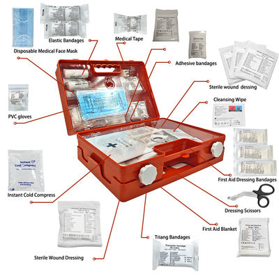 Buy ABS Wall Mounted Plastic Box First Aid Box for DIN13169 First Aid Kit Small First Aid Kit Box for Industrial Sites ,office online manufacture