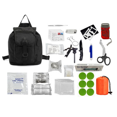 Buy Outdoor Survival Kit with Emergency Tools Such As Water Purification Straws Outdoor First Aid Kit online manufacture