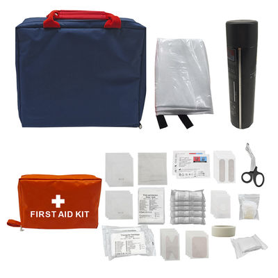 comprare Un kit di pronto soccorso a domicilio contenente strumenti di emergenza per la sopravvivenza come un estintore e una coperta antincendio online manufacture