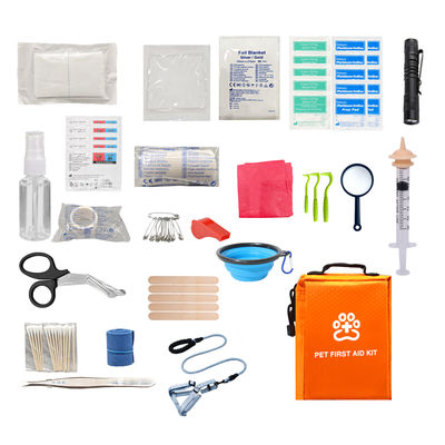 acheter Trousse de premiers secours pour animaux de compagnie, fournitures médicales des fabricants, pour la maison, l'extérieur, sac d'urgence pour chien avec extracteur de tiques online manufacture