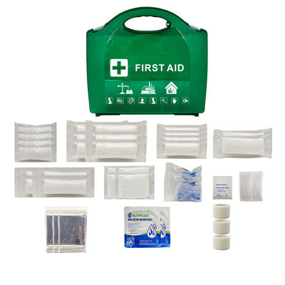 Buy Medium Work Place Survival HSE Emergency Medical Box Kit British Standard First Aid for 25-100 People at Work Place online manufacture