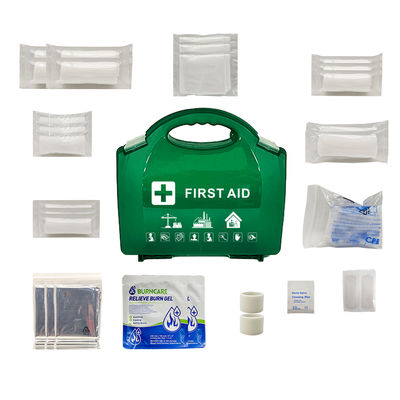 Buy Custom Logo PP First Aid Kit Set Portable Workplace Travel Car Emergency Medical Supplies Promotional Sticker Customized First online manufacture