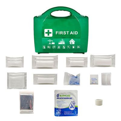 comprar Kit de Primeiros Socorros Portátil Personalizado para 25 Pessoas Caixa PP Local de Trabalho Cuidados de Saúde Casa Escritório Kit Médico de Primeiros Socorros online manufacture