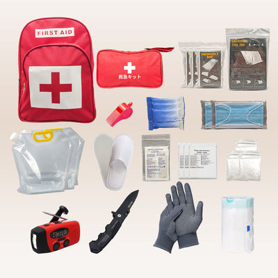 comprare Kit di sopravvivenza all'aperto multifunzione giapponese Disastro Emergenza Terremoto Supplies medici di emergenza online manufacture