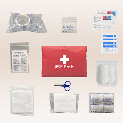 Buy Portable Outdoor Survival First-Aid Kit Emergency Bag with Gauze Bandage Band-Aid for Camping Hiking Travelling online manufacture