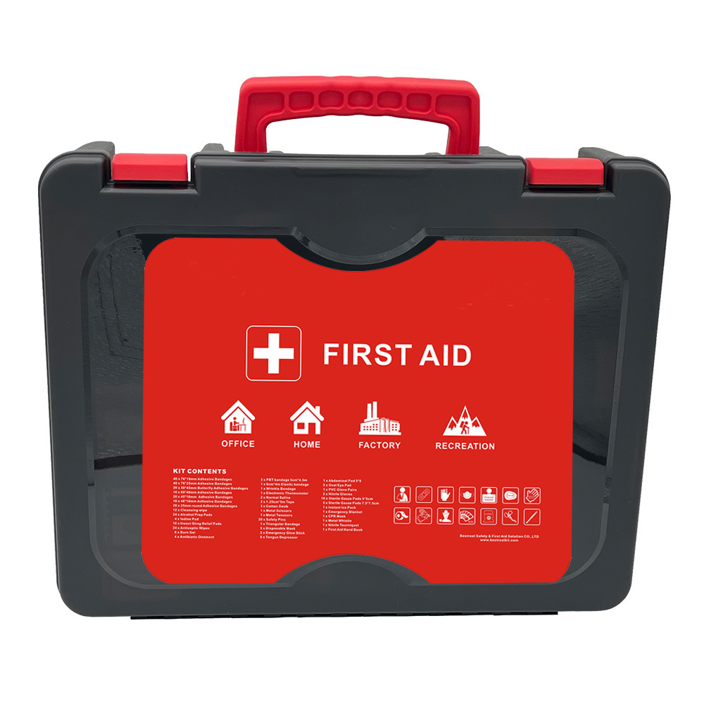 Emergency Care At Home Medical Kit 29cm Basic First Aid Medicine List 44cm