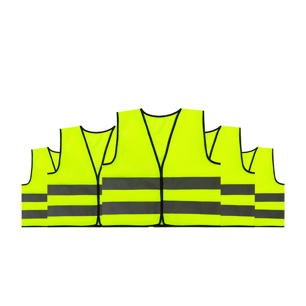 High Visibility Portable Pullover Vest for Kids Reflective Security & Protection Clothing Child Safety Vest