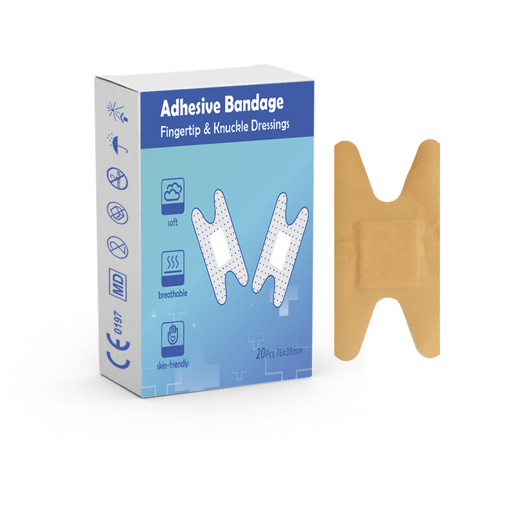 20-piece Pack Band-aid High Elasticity Without Tightness Custom-printed-band-aid Elastic Type Flexible Fabric Bandages