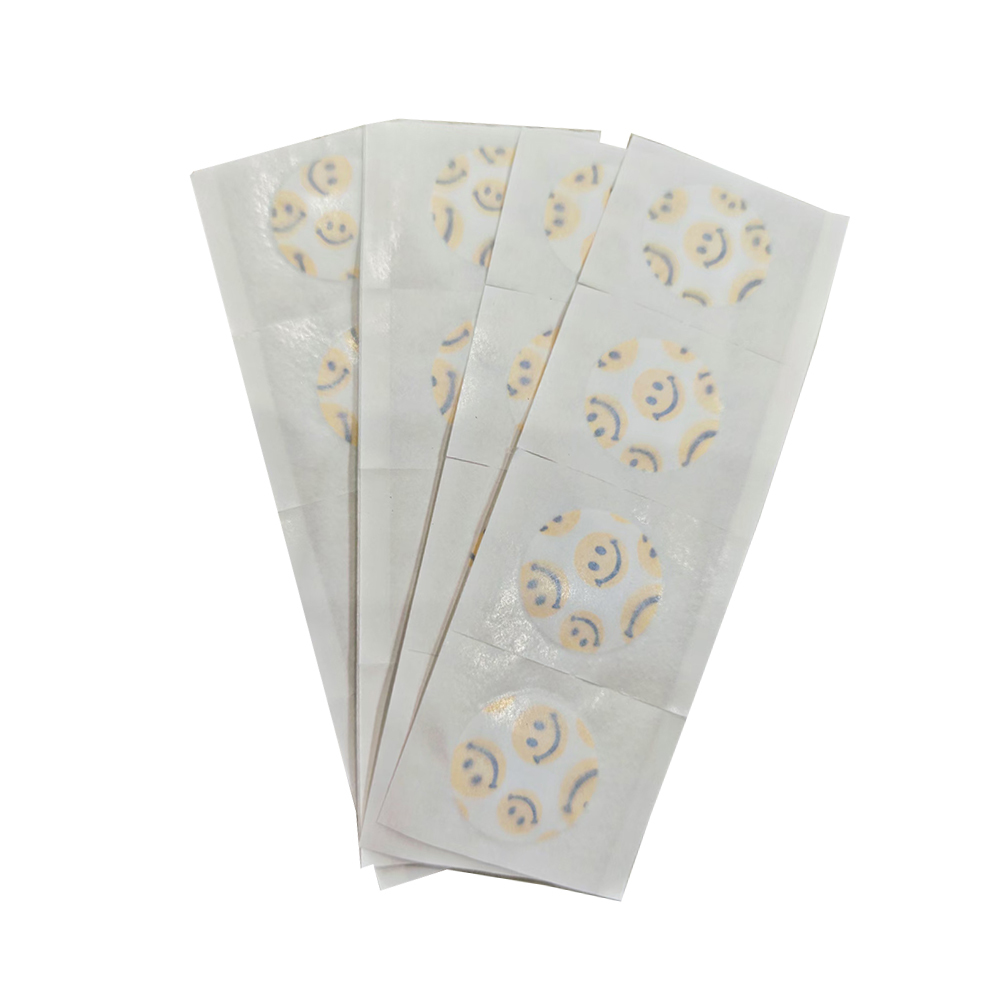 Children's Cartoon Round Bandage, Breathable, Skin-friendly, Suitable for Small Wounds/vaccination/blood Collection
