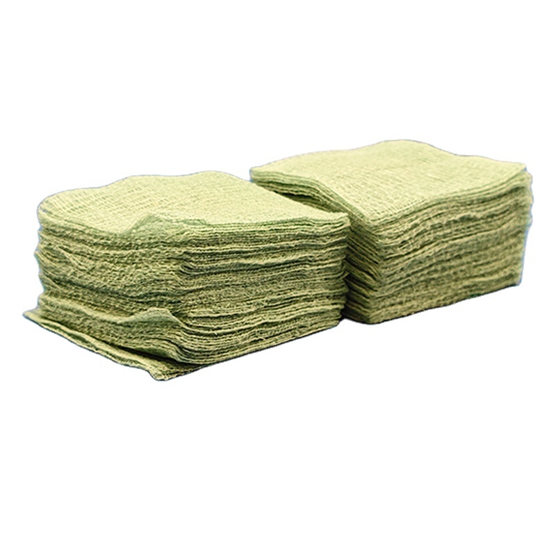 40s 19x6 Green Absorbent Gauze Dressing Non Sterile Adhesive Gauze Pads