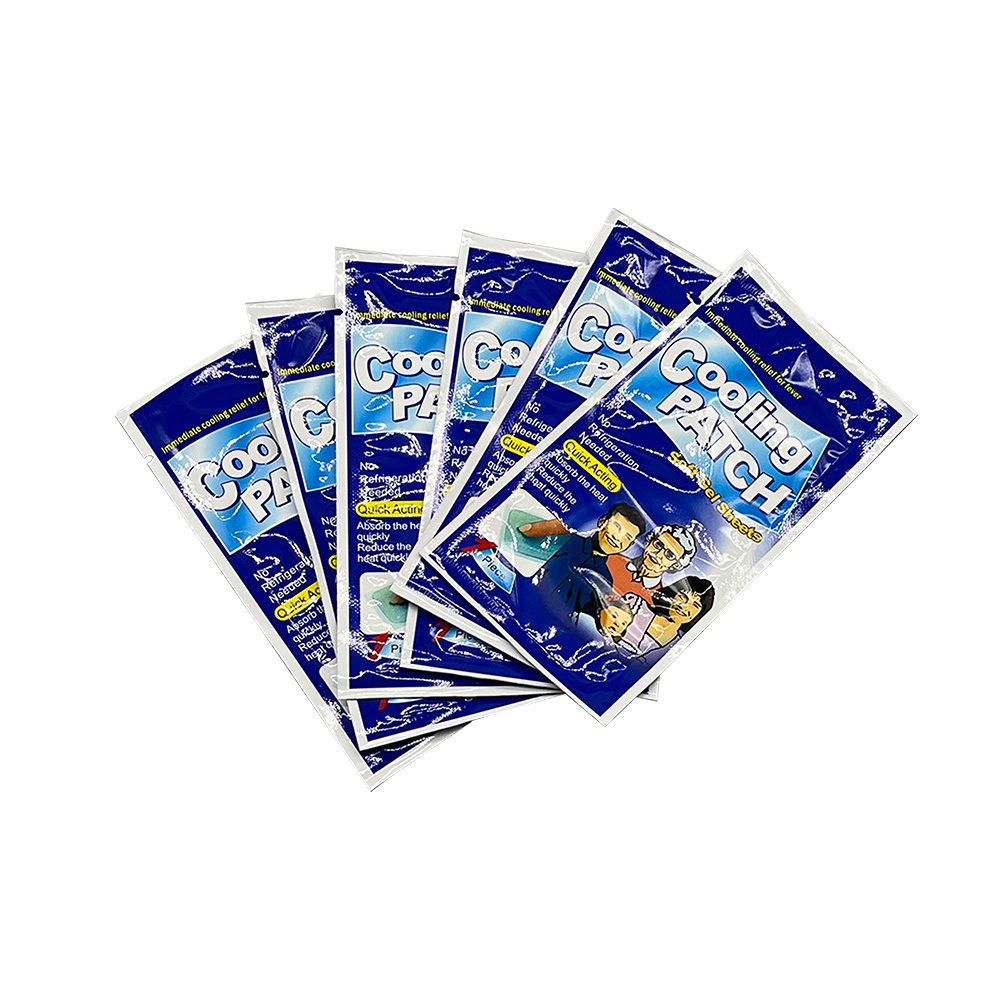2025 New Product Customized Cooling Gel Patch for Cooling Fever Patch for Kids One Piece Per Bag, Three Bags Per Box