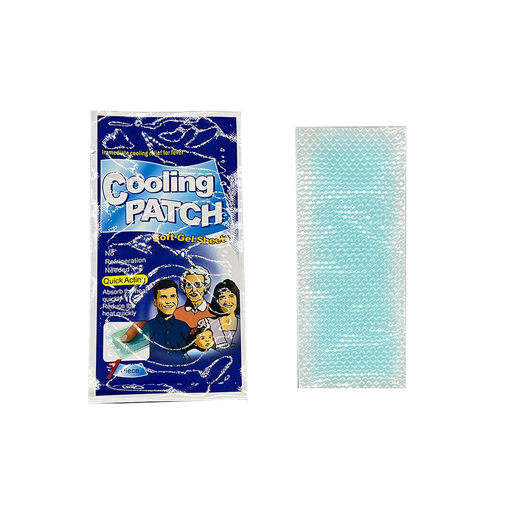 Customized Cooling Gel Patch for Kids Hot & Cold Pack in One Piece Per Bag Three Bags Per Box for Fever Relief