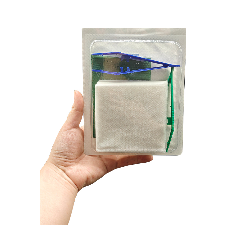 Factory Price Medical Surgical Dressing Kit Transparent Wound Dressing Set