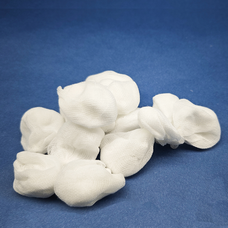 Medical Consumables X-ray Detectable Thread Sterile and Non-Sterile 0.75g 0.5g Gauze Ball