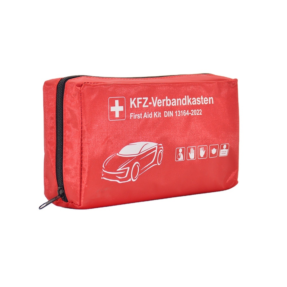 Automotive Safety Rescue and First Aid Bag DIN13164-2022 Compliant First-Aid Devices