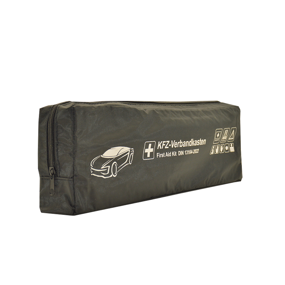Manual First-Aid Bag With Automotive Safety Vest Power Source for First-Aid Devices for Emergency Situations