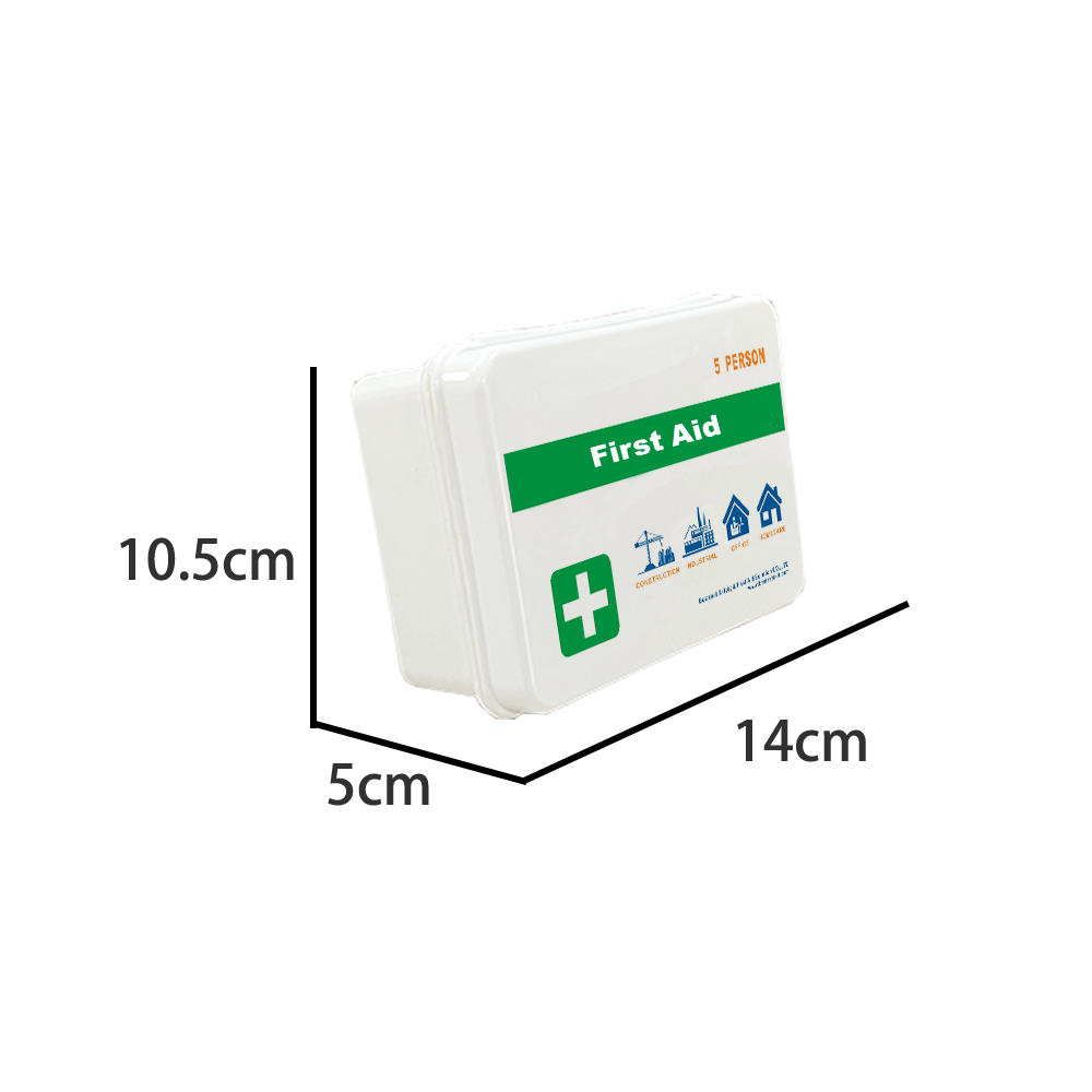 High Quality Small First Aid Kit Customized for 5 People Meets OSHA & ANSI