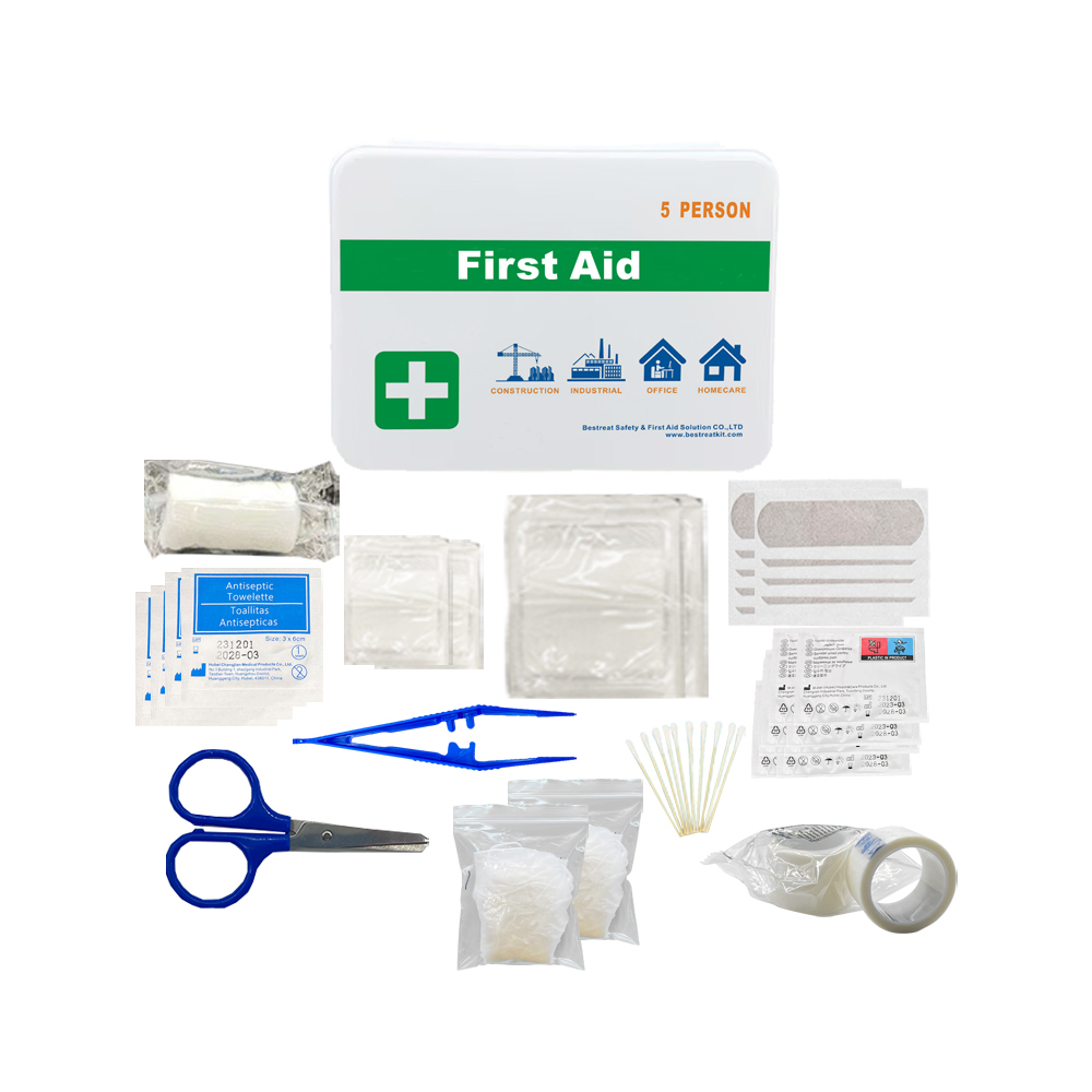 High Quality First Aid Kit Customized for 5 People Meets OSHA & ANSI Survival Kit Waterproof Home Emergency Nurses Medical Kit