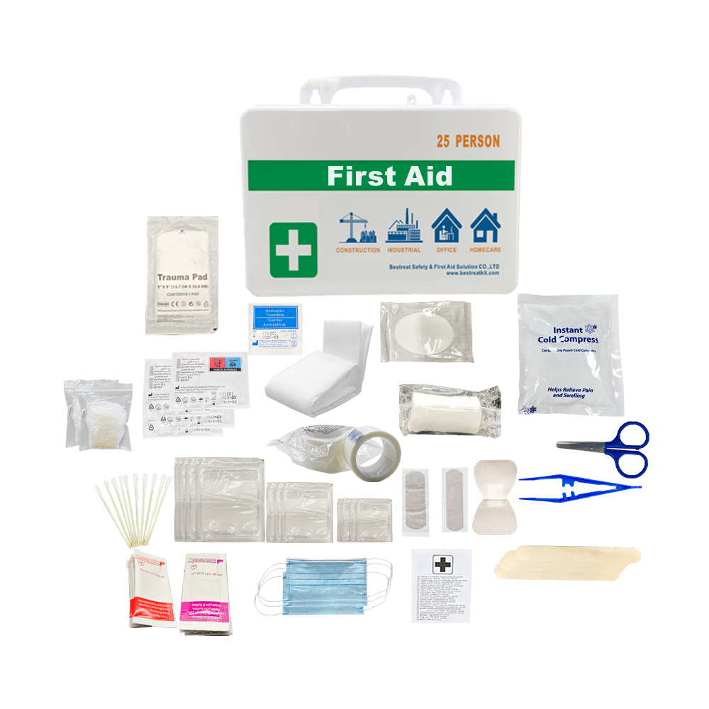 First Aid Kit for 25 People Meets OSHA & ANSI for Outdoor/Camping/Travel Emergency Medical Providers