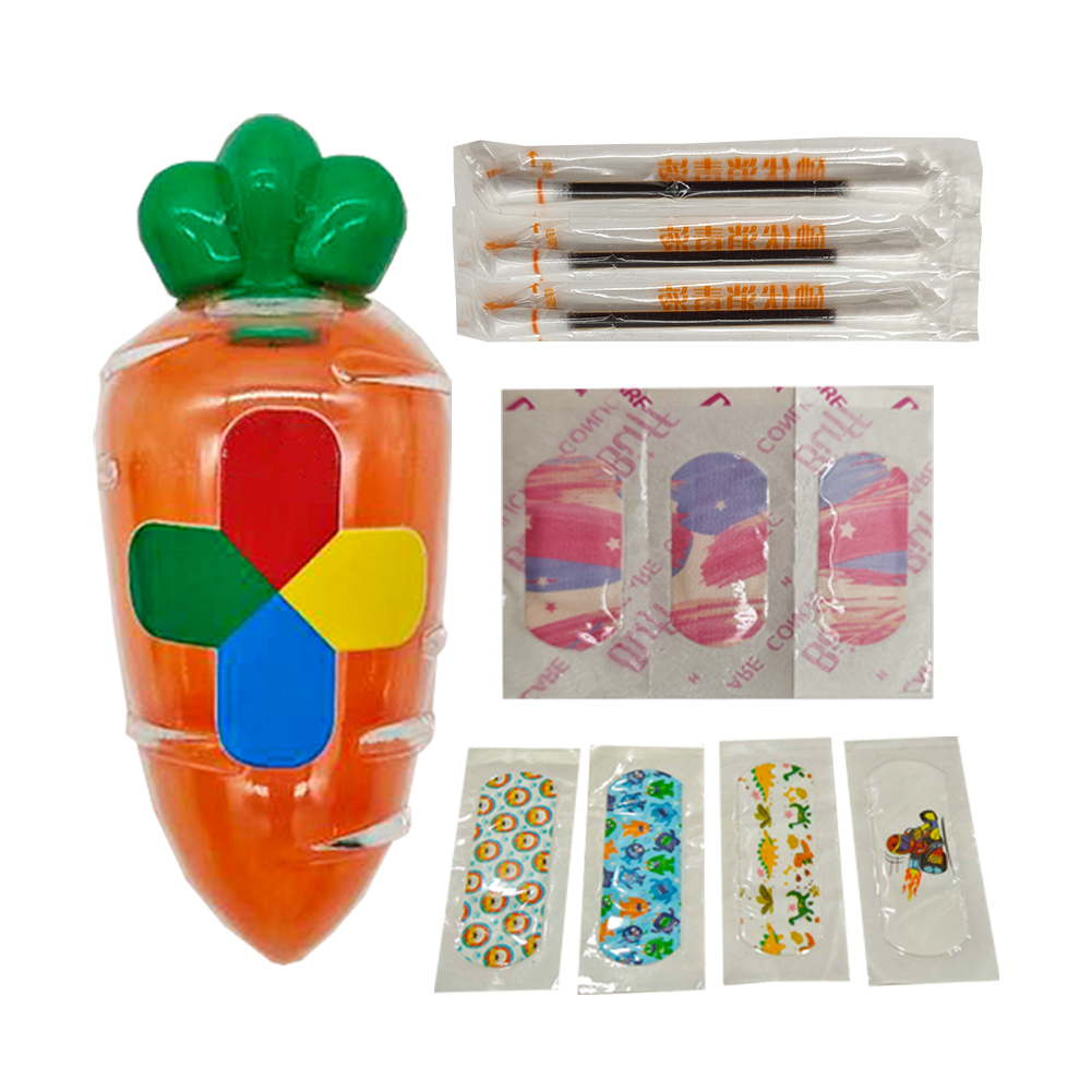 Adorable First Aid Kit for Kids Emergency Kit Daily Wound Care and Economical Wound Disinfection and Hemostasis Bandage