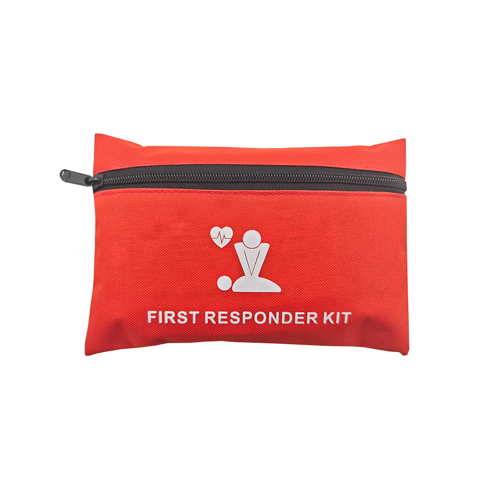Mini Portable Compact Canvas First Aid Bag First Aid Emergency Kit Emergency Care First Aid Kit Bag for Outdoor