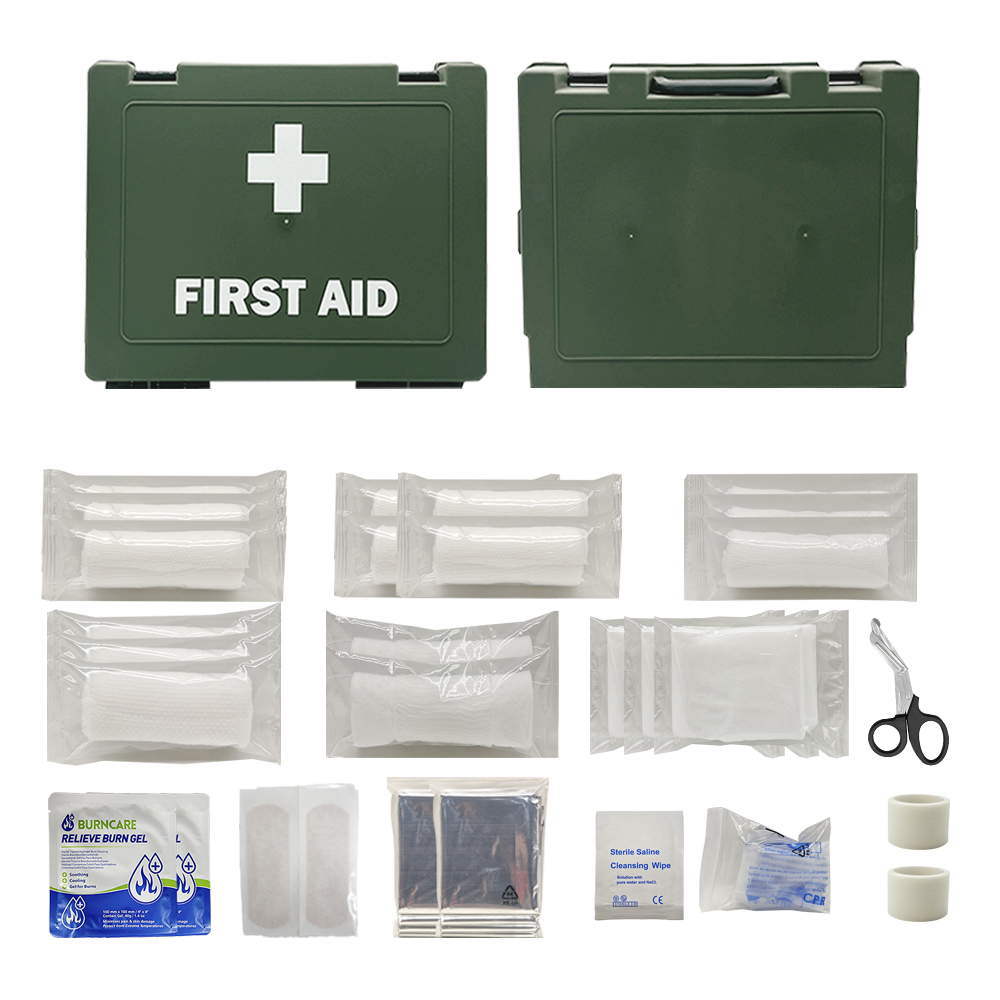 Custom Rescue Medical Care Waterproof Survival Prep Kits Plastic First Aid Emergency Kit for Outdoor Travel Workplace