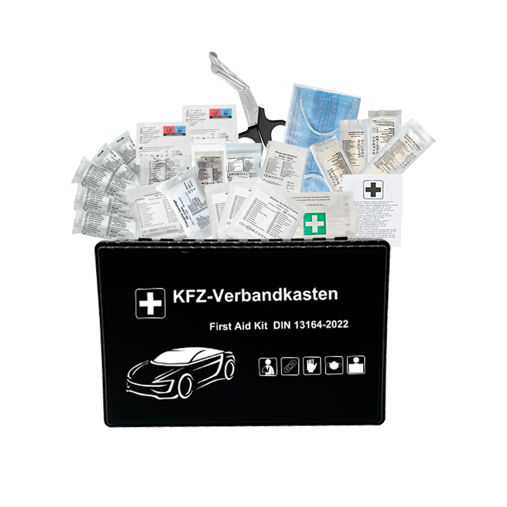 DIN13164-2022 Vehicle First Aid Kit with Warranty